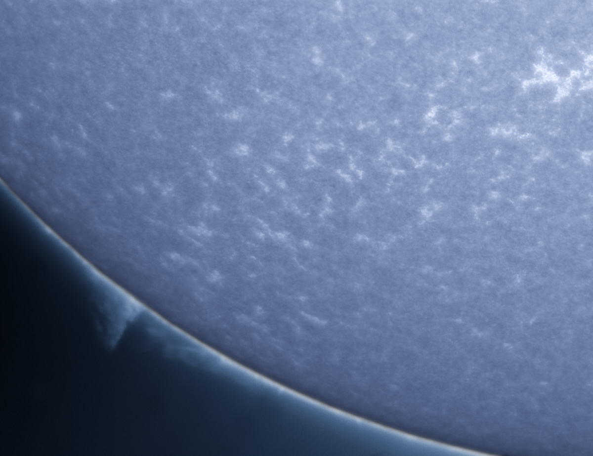 Prominence in CaK 11/17/2012