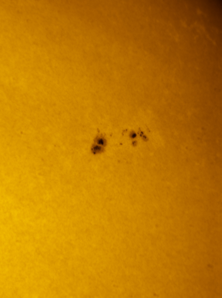 Sunspot 1618 in white light 11/24/2012