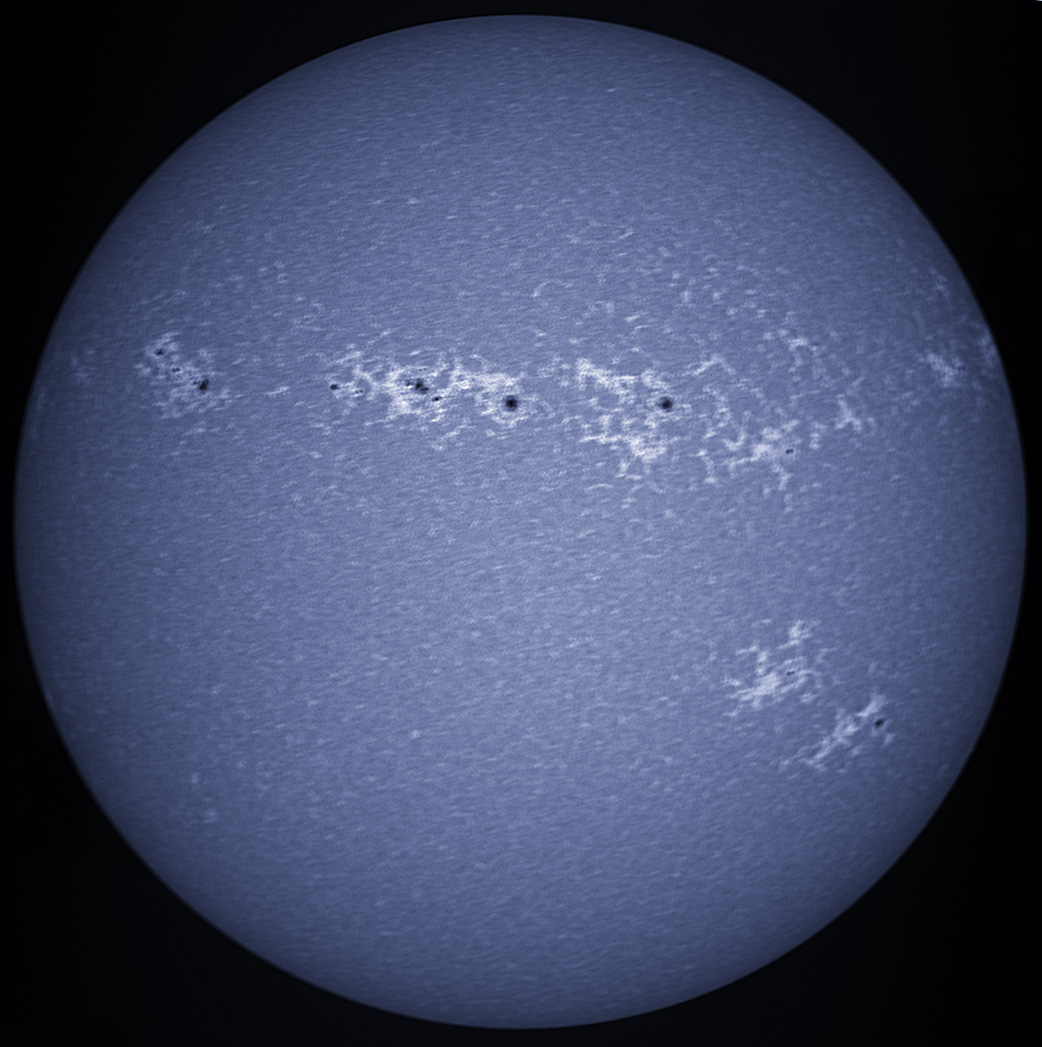 Solar Disk in CaK 11/25/2011