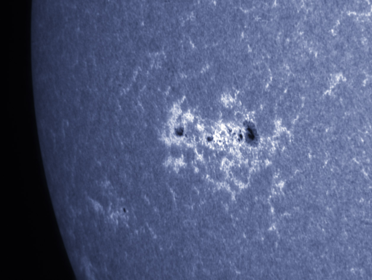 Sunspot 1358 in CaK 11/25/2011