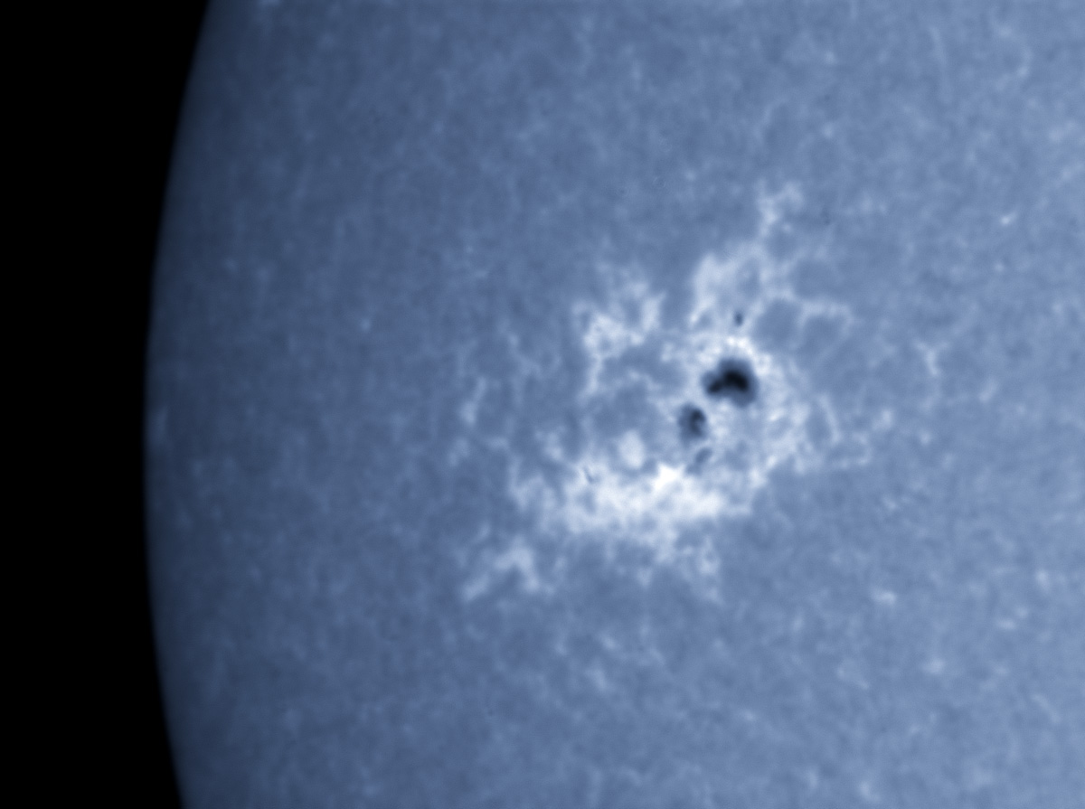 Sunspot 1635 in CaK 12/21/2012