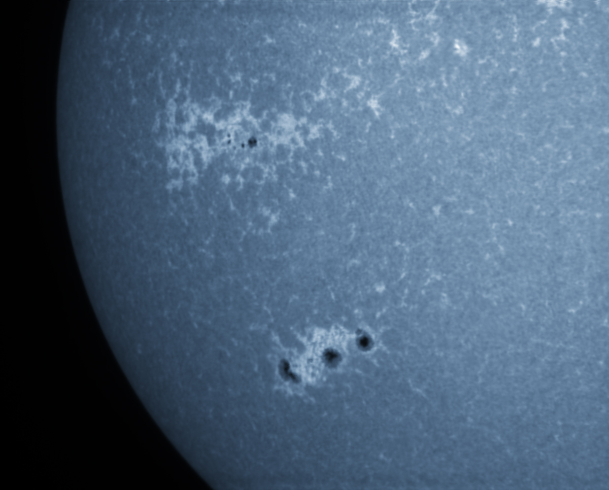 Sunspot 2473 in CaK 12/24/2015