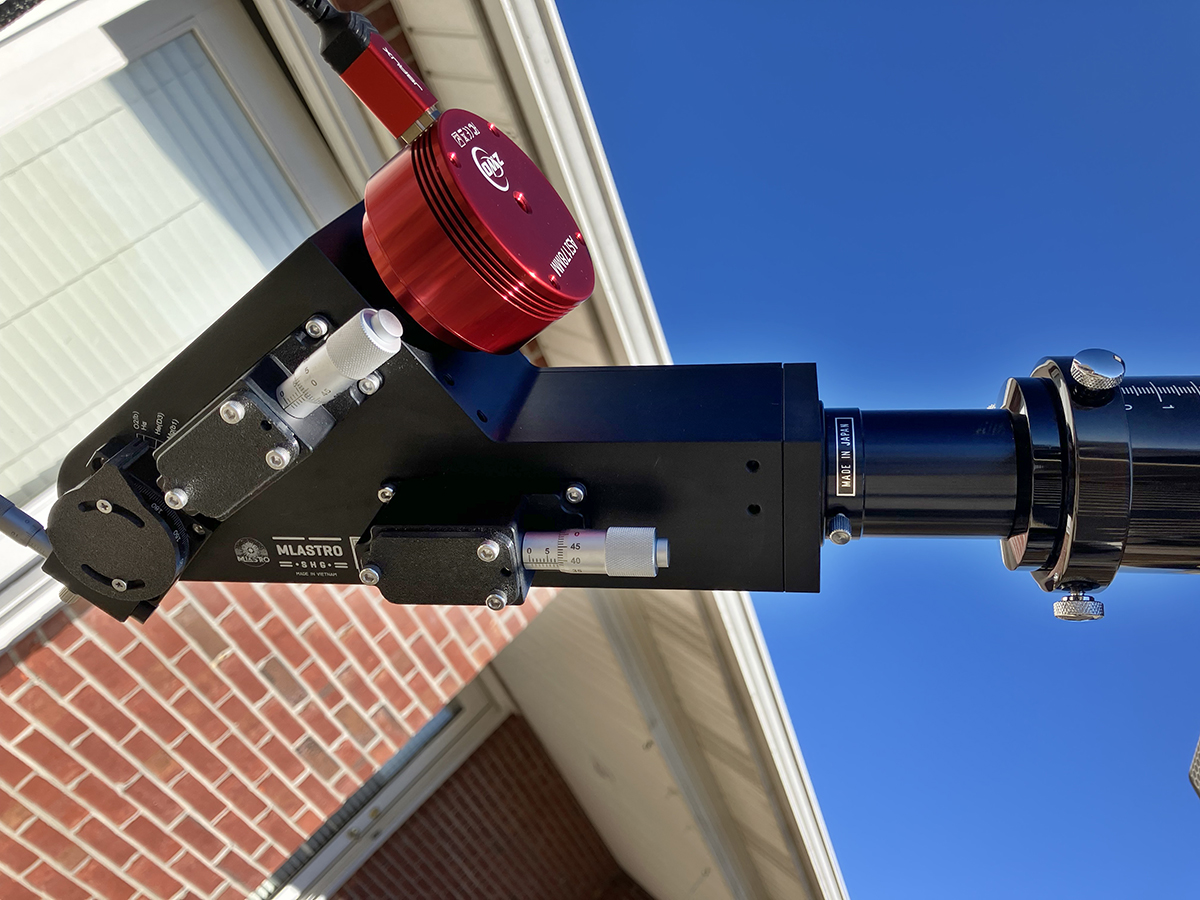 MLAstro SHG-700 Spectroheliograph 02/14/25