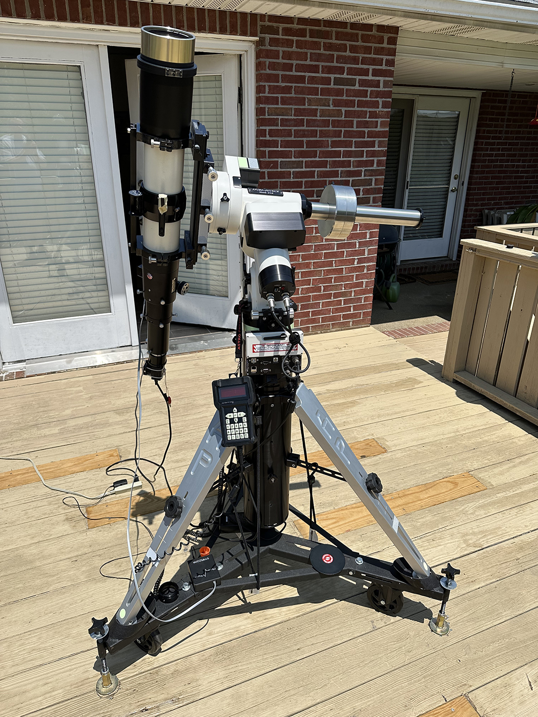TV-102iis refractor on Astro-Physics Mach2GTO mount 05/21/2023