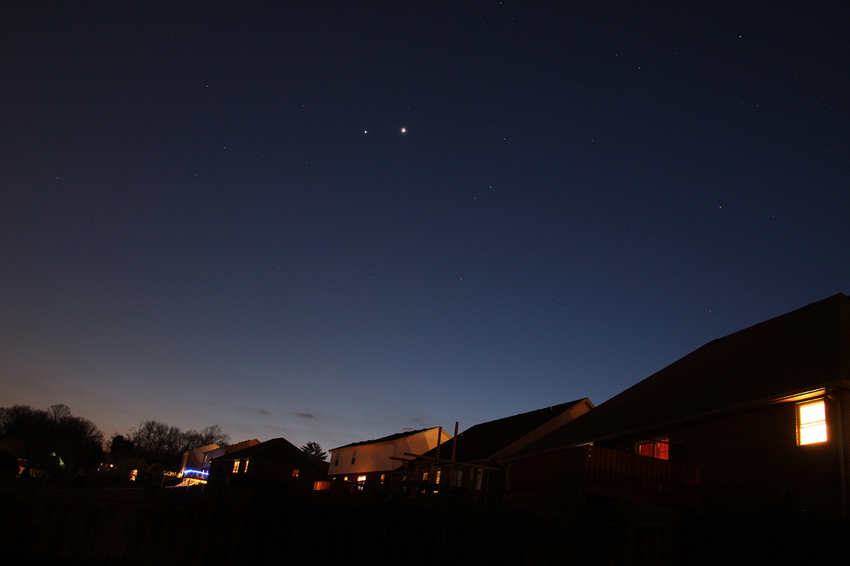 Venus and Jupter 03/13/2012